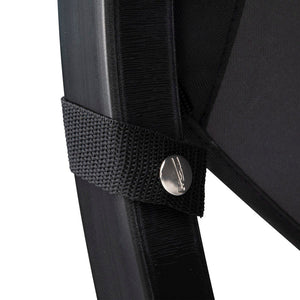 SureShade Power Bimini - Black Anodized Frame - Black Fabric [2020000304]