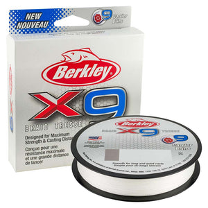 Berkley x9 Braid Crystal - 10lb - 328 yds - X9B33010-CY [1486896]