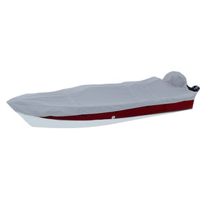 Carver Poly-Flex II Styled-to-Fit Boat Cover f/17.5 V-Hull Side Console Fishing Boats - Grey [72217F-10]