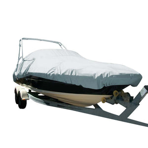 Carver Sun-DURA Specialty Boat Cover f/22.5 Sterndrive Deck Boats w/Tower - Grey [96122S-11]