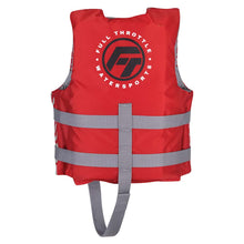 Load image into Gallery viewer, Full Throttle Child Nylon Life Jacket - Red [112200-100-001-22]
