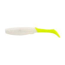 Load image into Gallery viewer, Berkley Gulp! Paddleshad - 4&quot; - Pearl White/Chartreuse [1545531]
