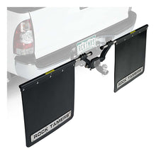 Load image into Gallery viewer, ROCK TAMERS 3&quot; Hub Mudflap System - Matte Black/Stainless [00112]
