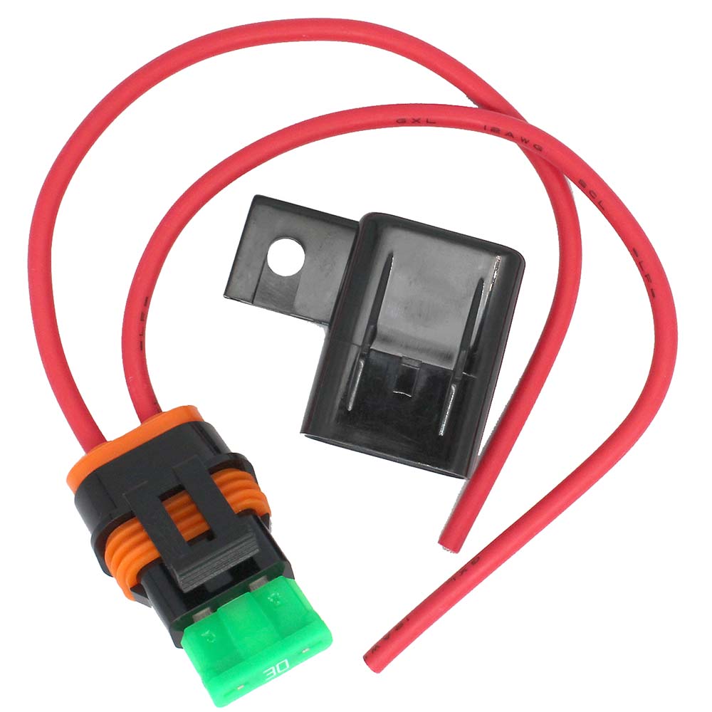 Cole Hersee Sealed Heavy-Duty ATO Fuse Holder - 30A - 12AWG [FHAS100-BP]