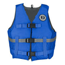 Load image into Gallery viewer, Mustang Livery Foam Vest - Blue - Medium/Large [MV701DMS-131-M/L-216]
