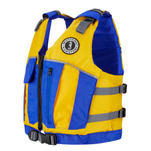 Load image into Gallery viewer, Mustang Youth Reflex Foam Vest - Yellow/Royal Blue [MV7030-220-0-216]
