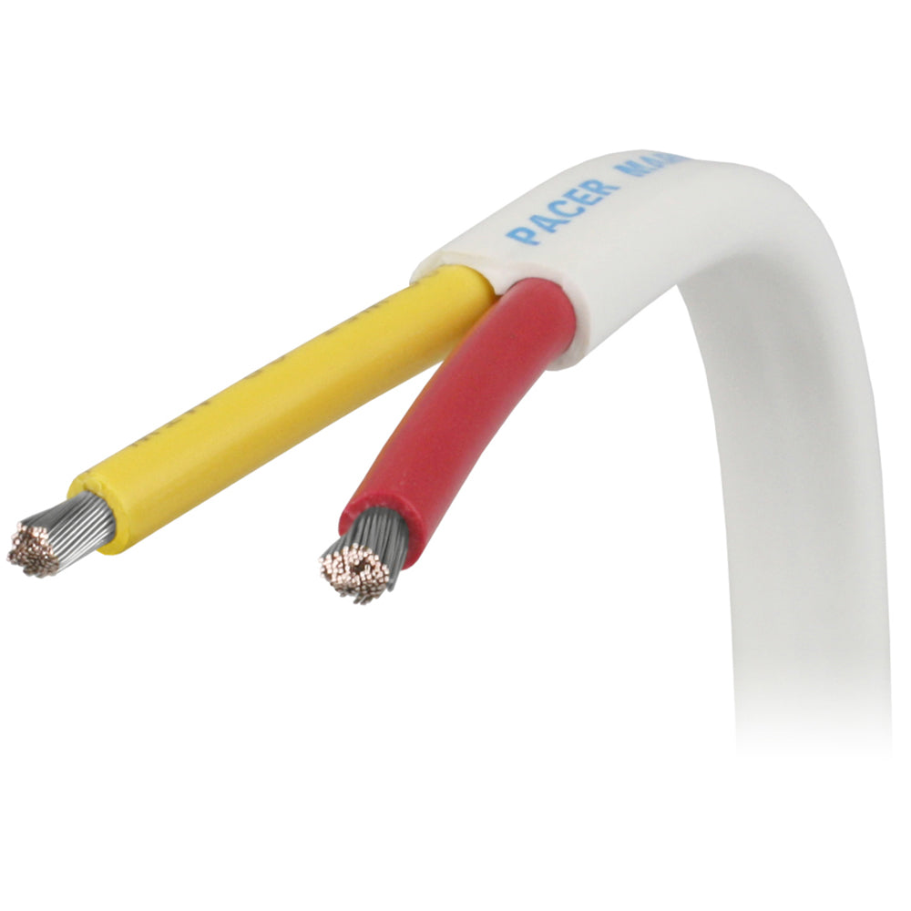 Pacer 16/2 AWG Safety Duplex Cable - Red/Yellow - 500 [W16/2RYW-500]