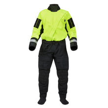 Load image into Gallery viewer, Mustang Sentinel Series Water Rescue Dry Suit - Fluorescent Yellow Green-Black - Small Short [MSD62403-251-SS-101]
