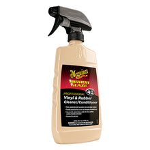 Load image into Gallery viewer, Meguiars M40 Mirror Glaze Vinyl  Rubber Cleaner  Conditioner - 16oz [M4016]
