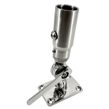 Load image into Gallery viewer, Seaview Starlink Stainless Steel 1&quot;-14 Threaded Adapter  Stainless Steel Ratchet Base [SV114STLKRB]
