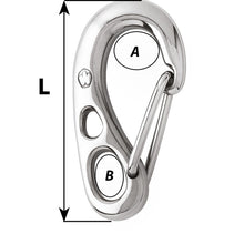 Load image into Gallery viewer, Wichard HR Safety Snap Hook - 100mm Length - 3-15/16&quot; [02382]
