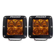 Load image into Gallery viewer, RIGID Industries D-Series Spot w/Amber Pro Lens - Pair [20252]
