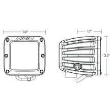 Load image into Gallery viewer, RIGID Industries D-Series Spot w/Amber Pro Lens - Pair [20252]
