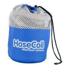 Load image into Gallery viewer, HoseCoil 75 Expandable PRO w/Brass Twist Nozzle  Nylon Mesh Bag - Gold/White [HEP75K]
