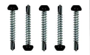 PAN HD SELF TAP 8X1-1/2 BLK