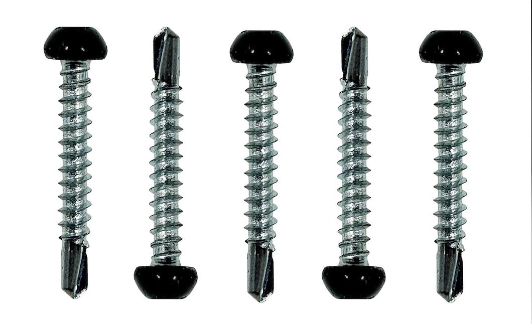 PAN HD SELF TAP 8X1-1/2 BLK
