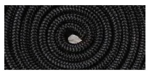 1/2IN X 20FT DBLBRD DOCKLINE-BLK P/