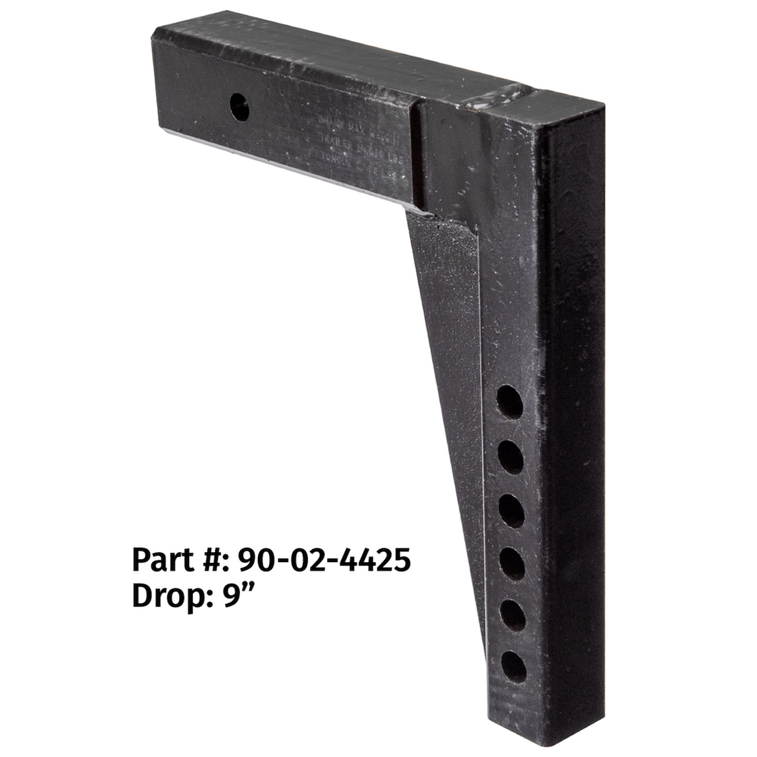 2.5' ADJUSTABLE SHANK 9' DROP/13' R