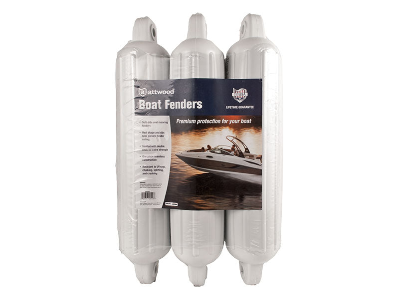 5' FENDER PACK OF 3-WHITE