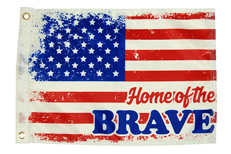 12X18 HOME OF THE BRAVE
