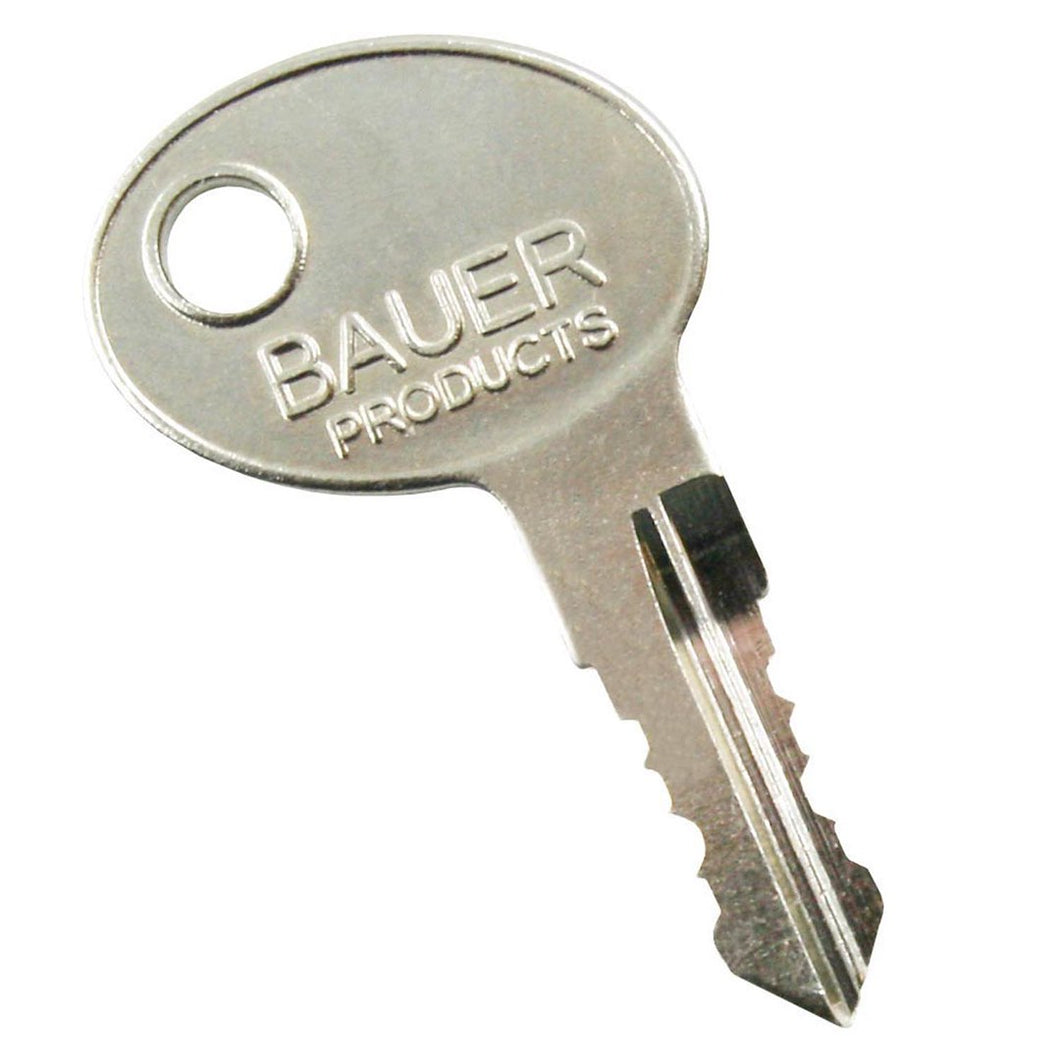 BAUER RV SERIES REPLACEMENT KEY COD