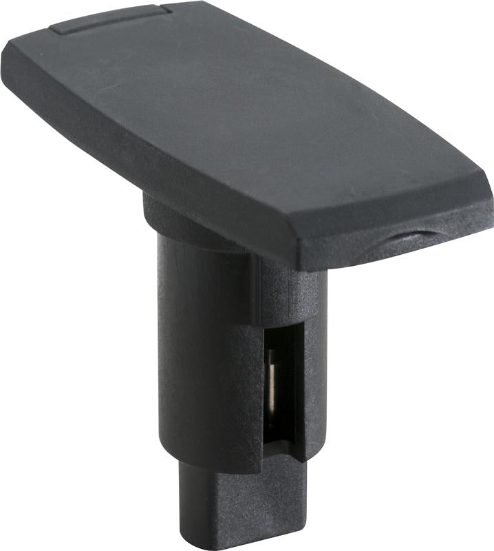 ASM-RECT BASE  BLK  2 PIN