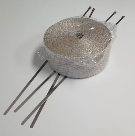 2' X 25 FT.TAN EXHAUST WRAP KIT W/