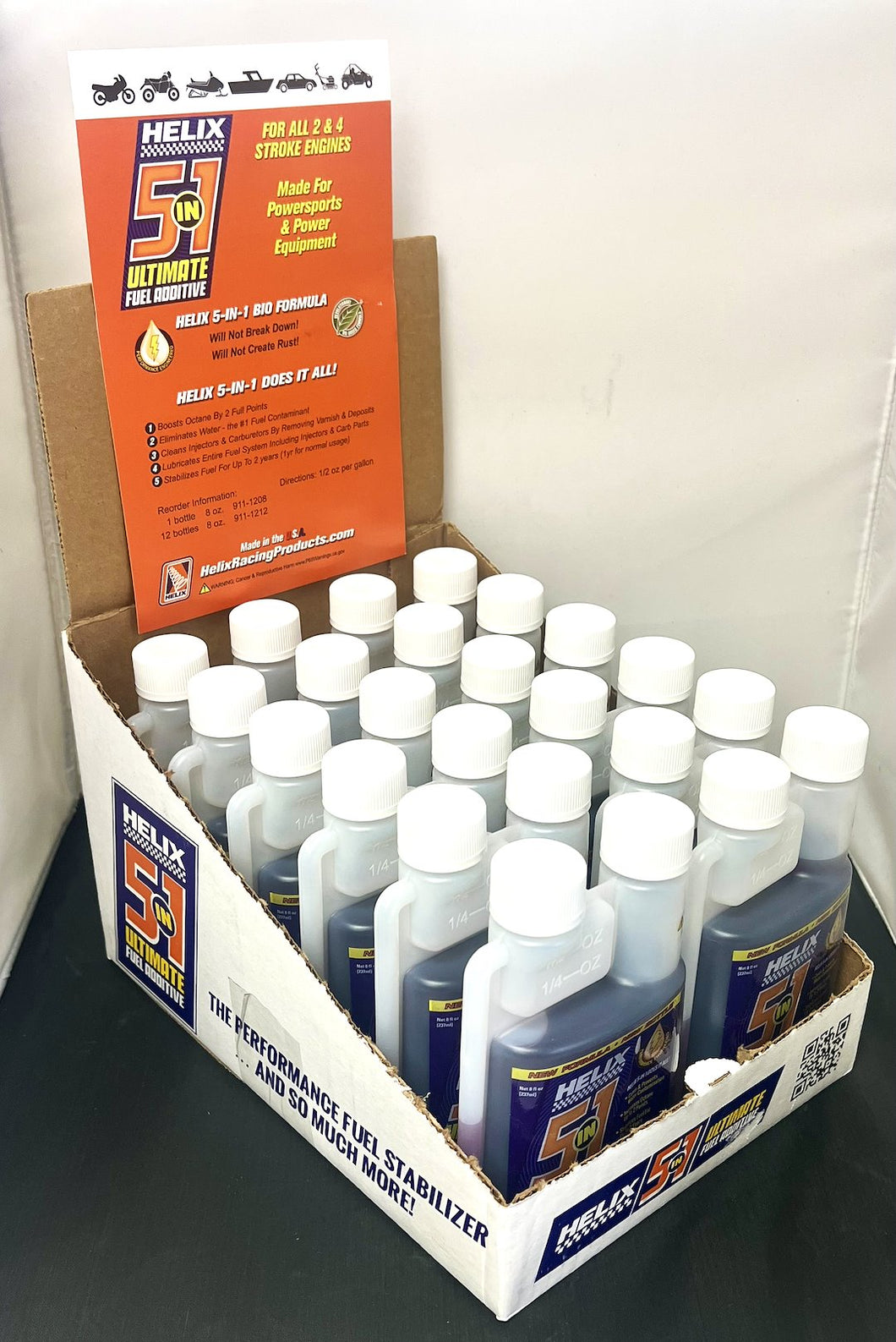 12 PK HELIX 5 IN1 - DISPLAY CASE