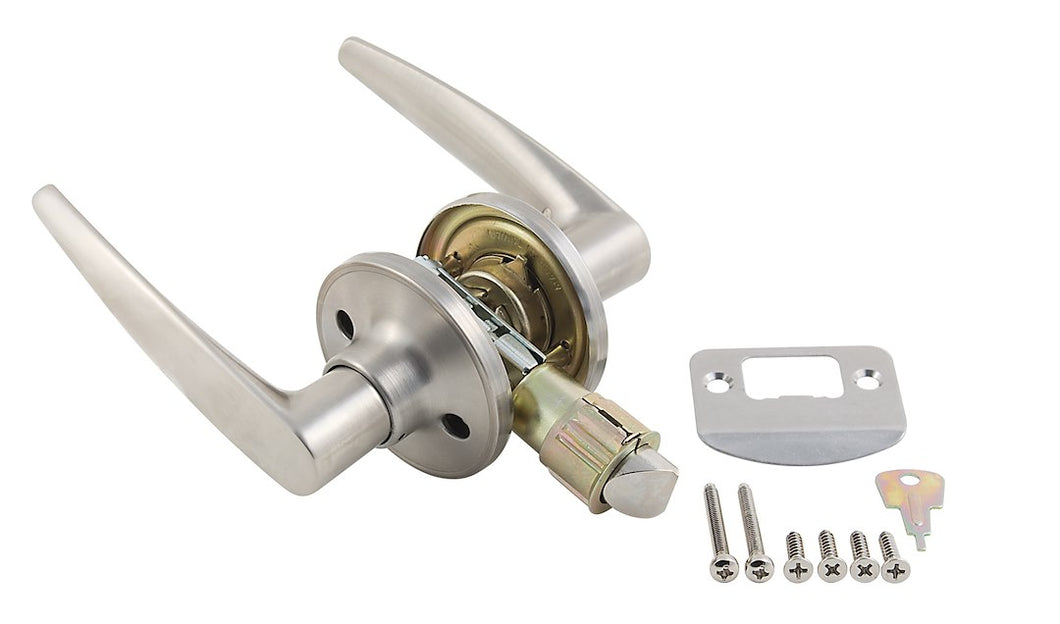 LEVER  PASSAGE LOCK-STAINLESS STEEL