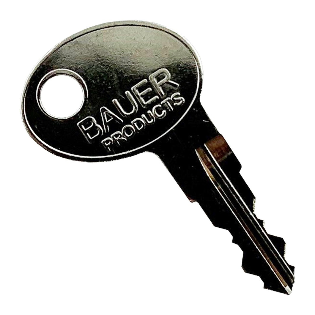 BAUER RV SERIES REPLACEMENT KEY COD