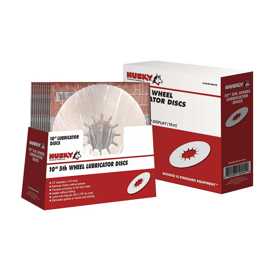 10 INCH 5TH WHEEL LUBE DISC RTL BOX