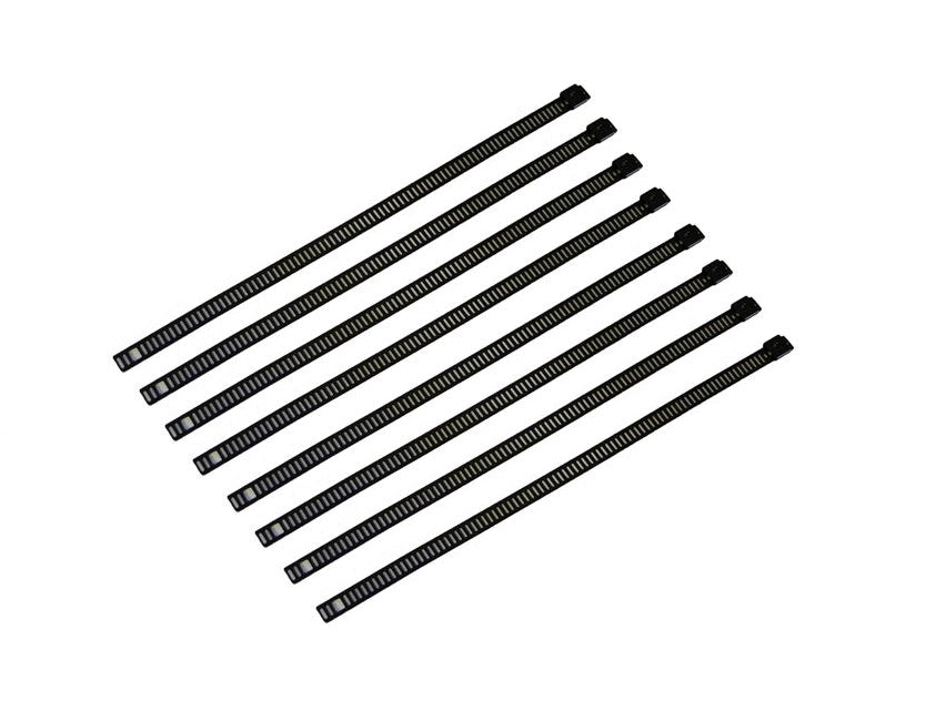 8  BLACK LADDER TYPE STAINLESS CABL