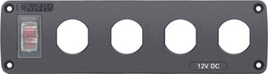 PANEL ACC H2O 4 SOCKET BLANK
