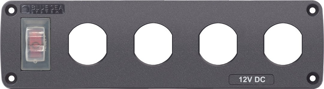 PANEL ACC H2O 4 SOCKET BLANK