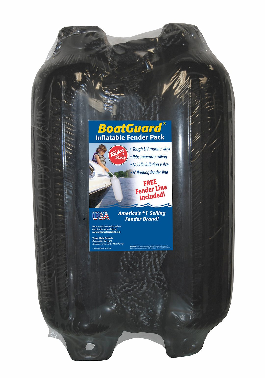 6' X 22' BG FEND 2 PK. BLACK W/BLK