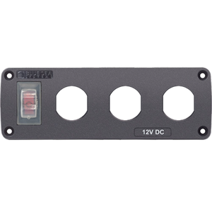 PANEL ACC H2O 3 SOCKET BLANK