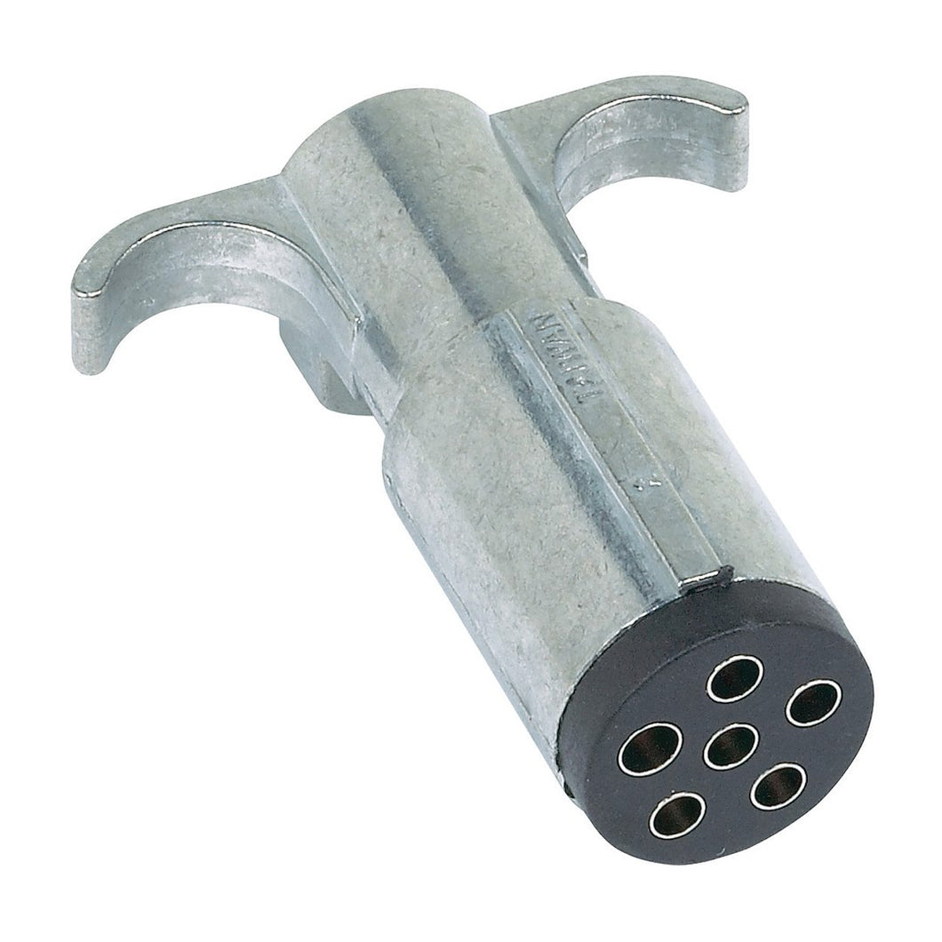 6 PIN ZINC TRAILER END CONNECTOR