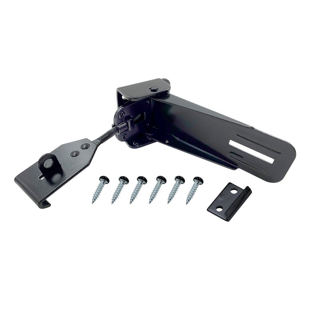 LOCKING CAMPER LATCH/STRIKE BLACK-B