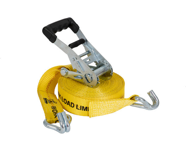 30 FOOT RATCHET STRAP WITH J HOOKS