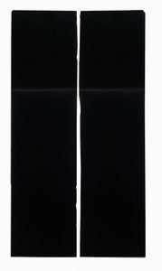 PANEL SET DOOR ACRYLIC BLK