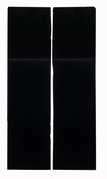 PANEL SET DOOR ACRYLIC BLK