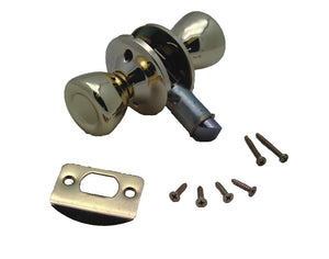 PASSAGE LOCK SET P/BRASS