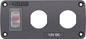 PANEL ACC H2O 2 SOCKET BLANK