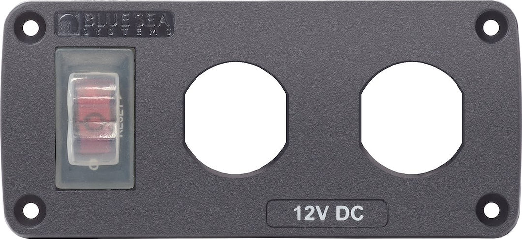 PANEL ACC H2O 2 SOCKET BLANK