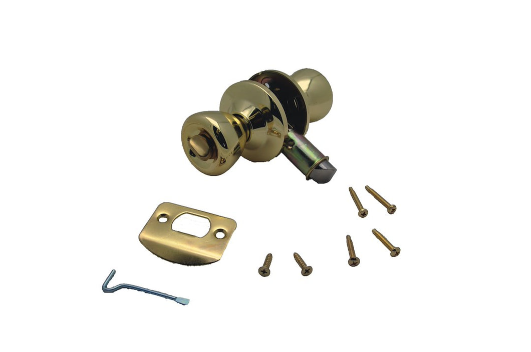PRIVACY LOCK SET P/BRASS