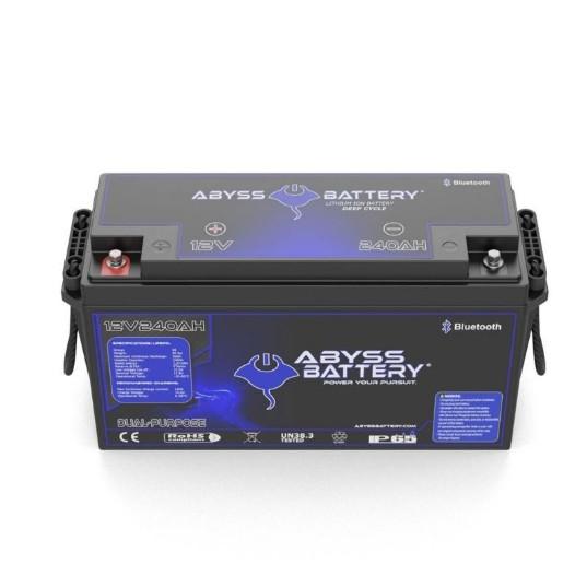 ABYSS Group 49 - Deep Cycle + Trolling w/Bluetooth | AB-12V240-BT  *DROP-SHIP ITEM. 3 UNIT MINIMUM FOR FREE FREIGHT.