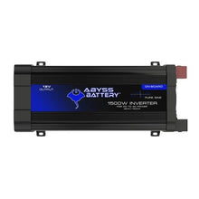 Load image into Gallery viewer, ABYSS 12V 1500W DC to AC Inverter - Pure Sine Wave | AB-INV-1500W  *DROP-SHIP ITEM
