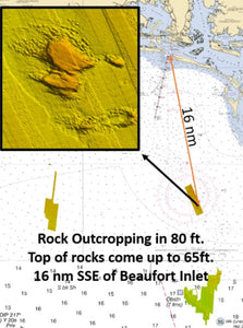 CMOR MAPPING GEORGETOWN - CAPE LOOKOUT For SIMRAD NSX