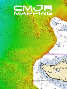CMOR MAPPING LONG / BLOCK ISLAND SOUND / MARTHA'S VINEYARD For SIMRAD NSX