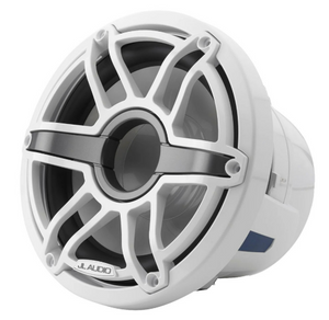 JL Audio M6 8" Marine Subwoofer w/Gloss White Sport Grille - M6-8IB-S-GwGw-4